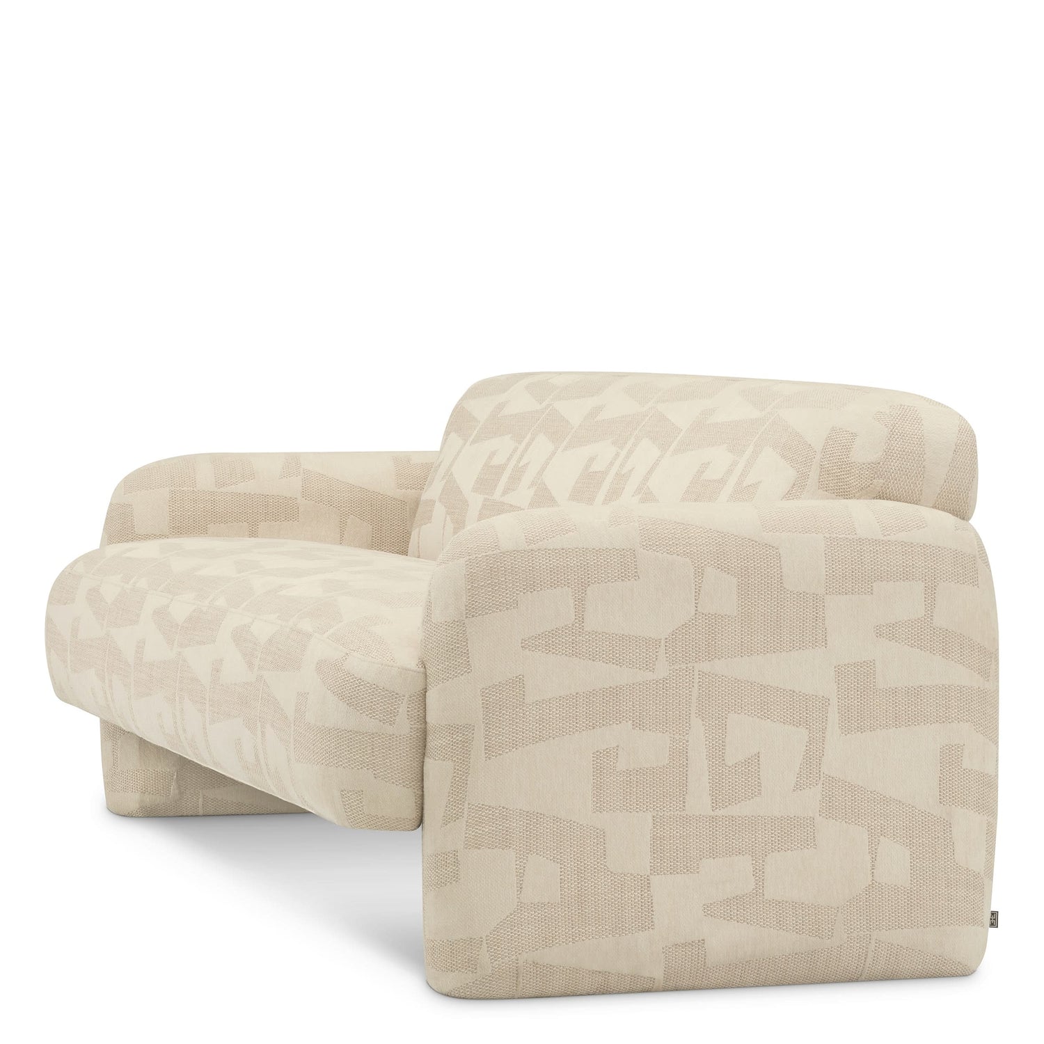 Eichholtz Sofa Hernandez – Brooklyn Sand 3-Sitzer Sofa Eichholtz