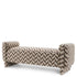 Eichholtz Sitzbank Del Vale – Chevron Brown Posterbank Eichholtz