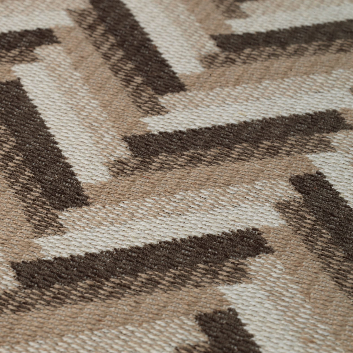 Eichholtz Sitzbank Del Vale – Chevron Brown Posterbank Eichholtz