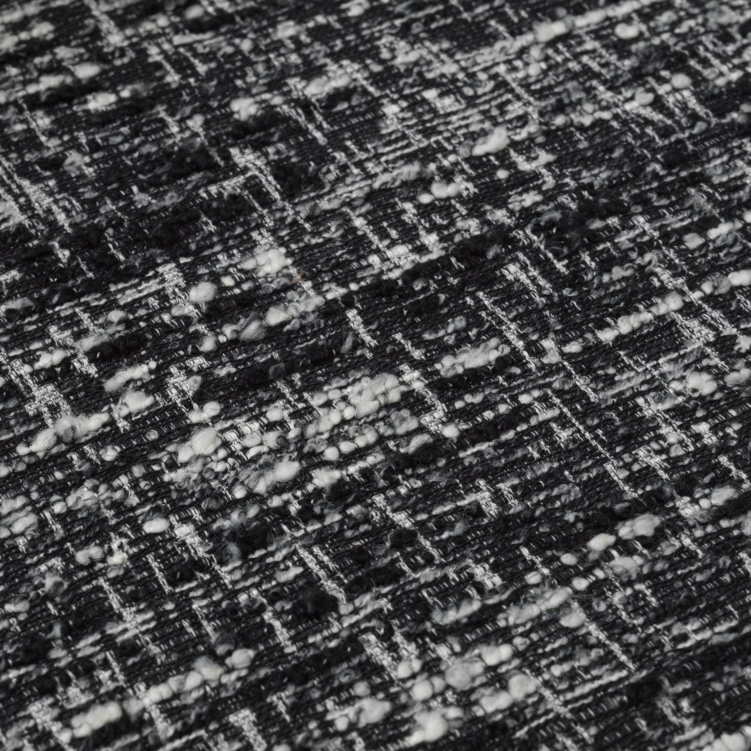 Eichholtz Sessel Urbano - Bouclé Sonata Schwarz Sessel Eichholtz