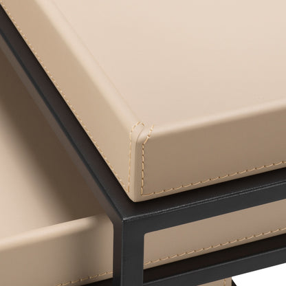 Eichholtz Beistelltisch Léonard – Set aus 3 3er-Set Beistelltisch Eichholtz