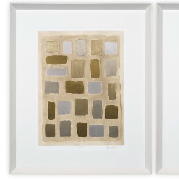Eichholtz Wandbild-Set „Sand Shaped“ von Michael Willett (2er-Set) Kunstdruck Eichholtz