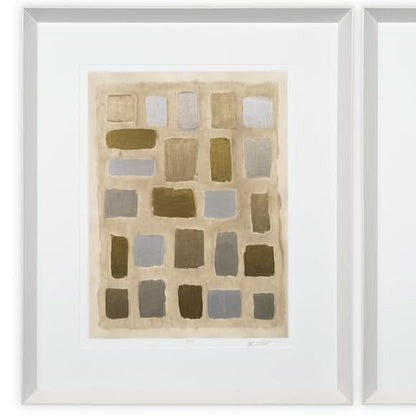 Eichholtz Wandbild-Set „Sand Shaped“ von Michael Willett (2er-Set) Kunstdruck Eichholtz
