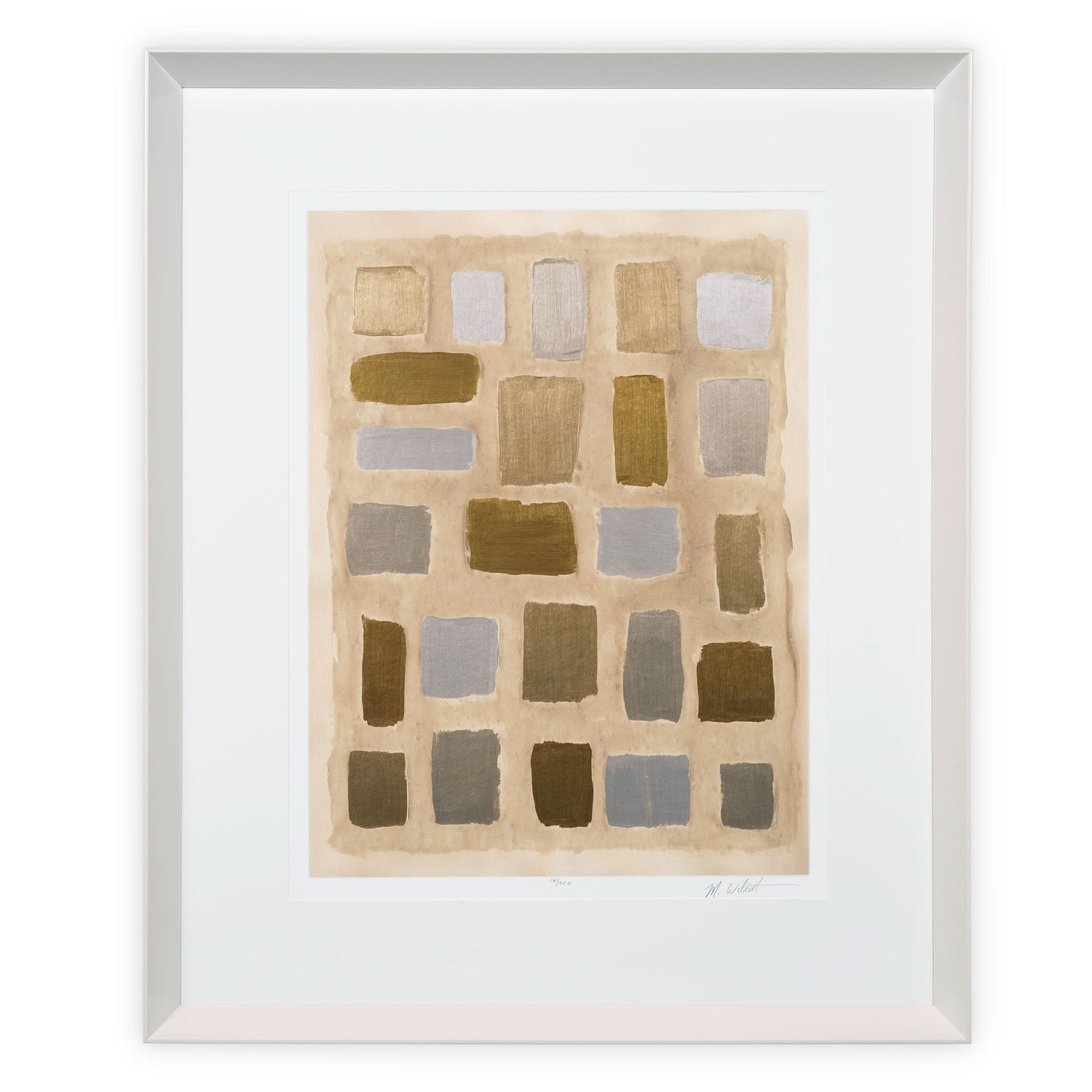 Eichholtz Wandbild-Set „Sand Shaped“ von Michael Willett (2er-Set) Kunstdruck Eichholtz