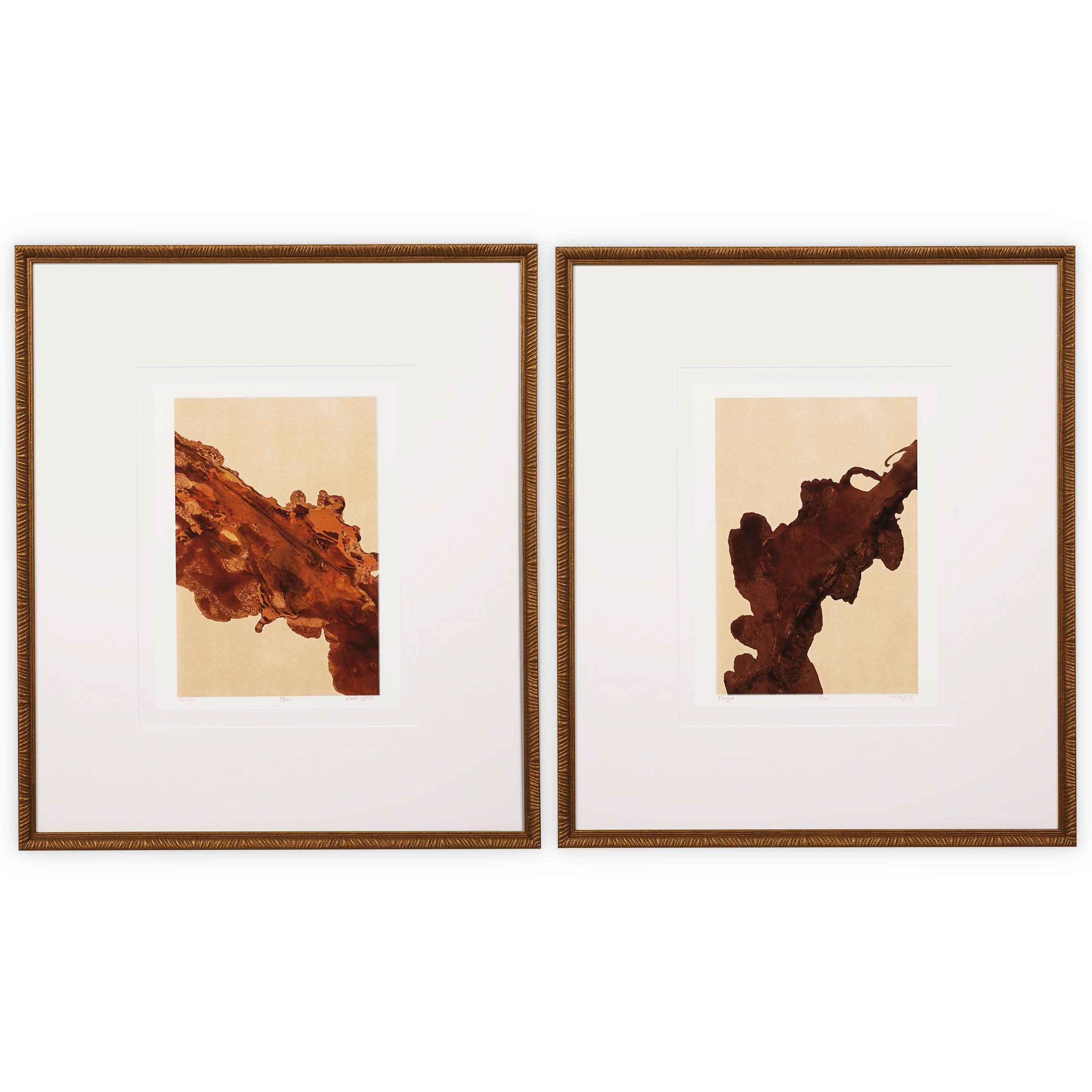 Eichholtz Wandbild-Set „Mirage &amp; Rêverie“ von Bruno Bijaksic (2er-Set) Wandbild Eichholtz