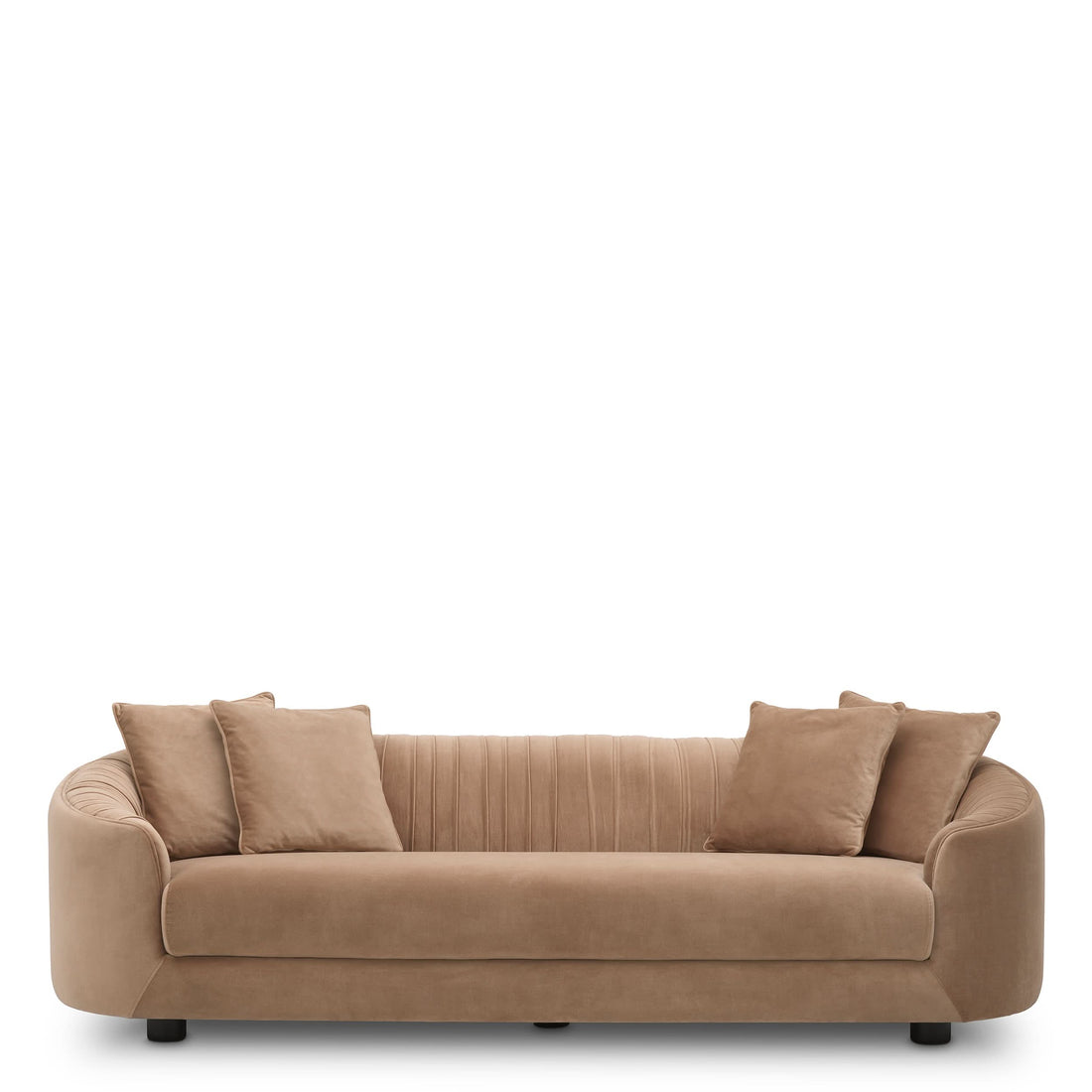 Eichholtz Sofa Jameson – Amaro Camel 4-Sitzer Sofa Eichholtz