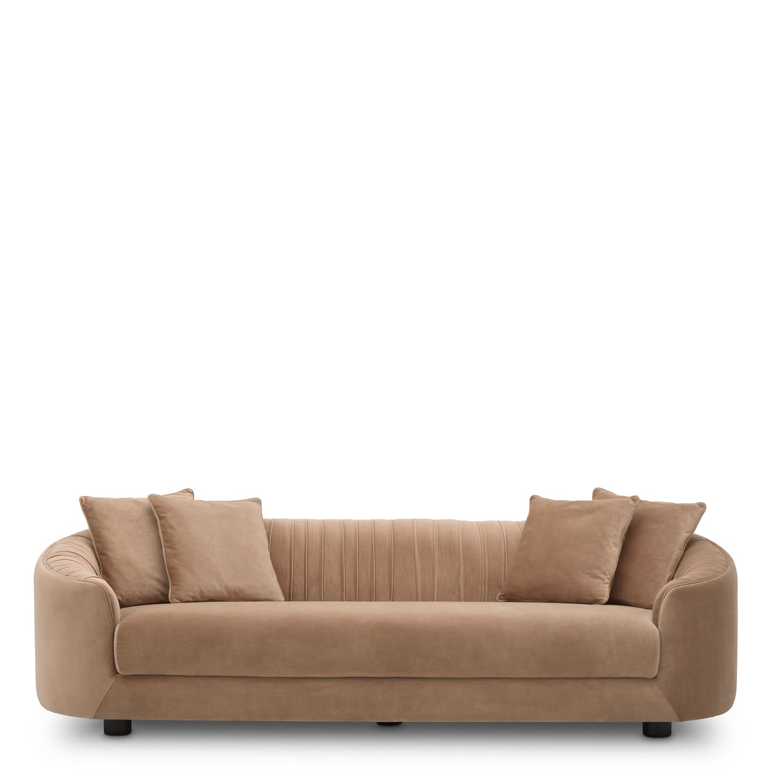 Eichholtz Sofa Jameson – Amaro Camel 4-Sitzer Sofa Eichholtz