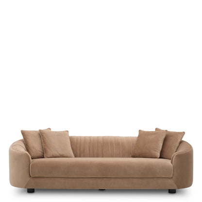 Eichholtz Sofa Jameson – Amaro Camel 4-Sitzer Sofa Eichholtz