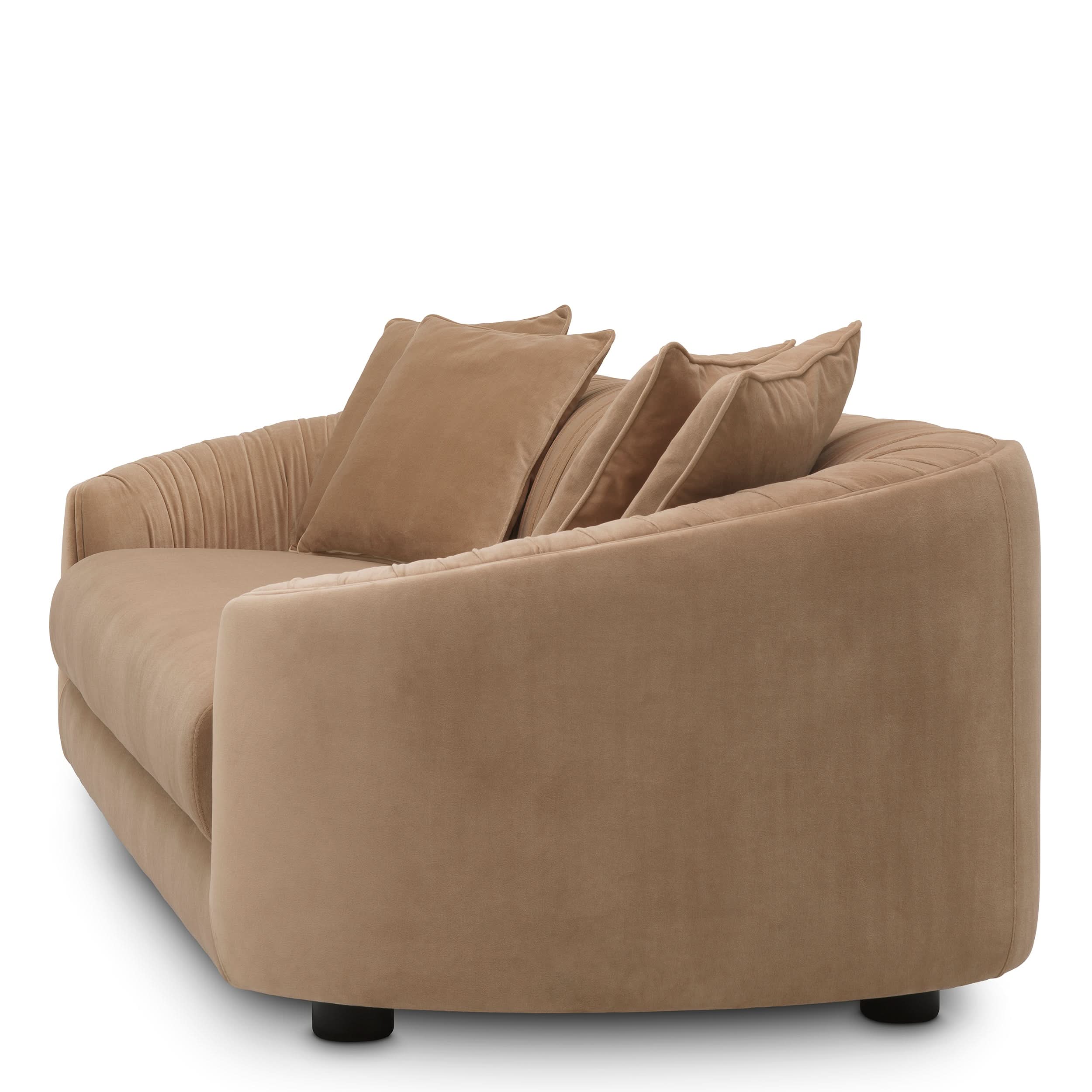 Eichholtz Sofa Jameson – Amaro Camel 4-Sitzer Sofa Eichholtz