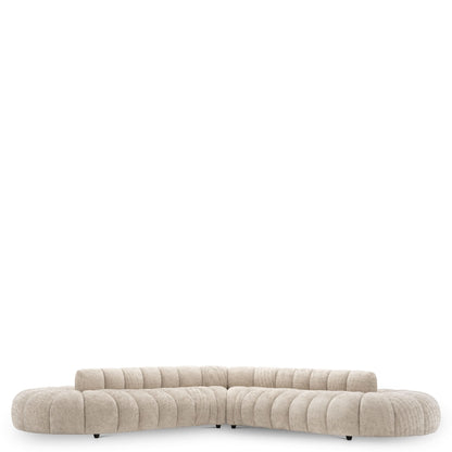 Eichholtz Sofa Alison – Creststone Beige Sofa rund Eichholtz