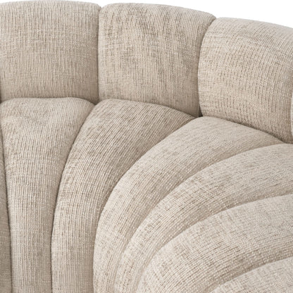 Eichholtz Sofa Alison – Creststone Beige Sofa rund Eichholtz