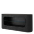 Eichholtz Kommode Bogota – Eichenfurnier Anthrazitgrau | Gerippte Front Sideboard Eichholtz