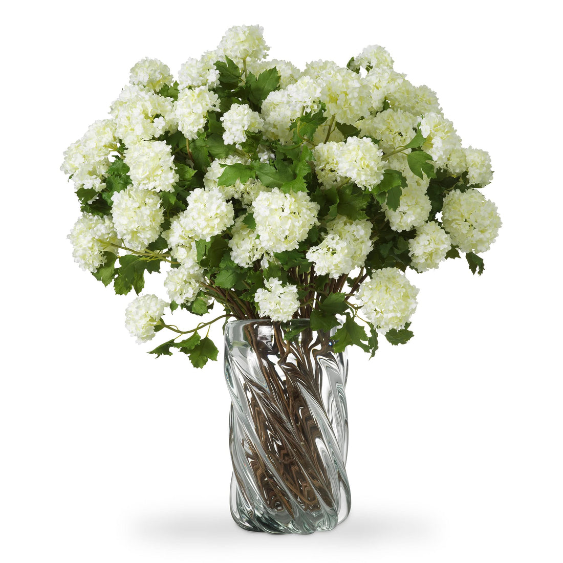 Eichholtz Hortensienstrauß weiß „Schneeball“ – 36 Stück Kunstblumen Eichholtz