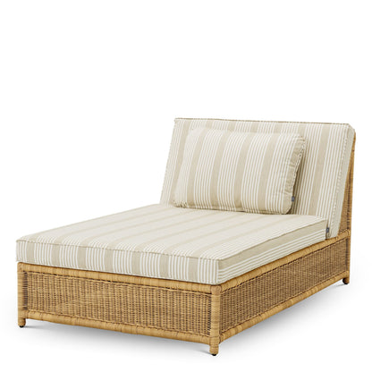 Eichholtz Outdoor Tagesbett Hampton – Kunstrattan | Saville Beige Outdoor Sofa Eichholtz