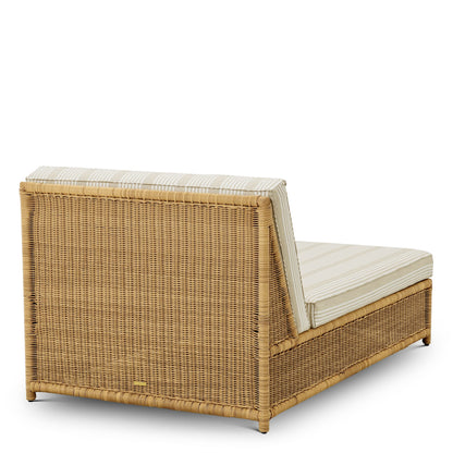 Eichholtz Outdoor Tagesbett Hampton – Kunstrattan | Saville Beige Outdoor Sofa Eichholtz