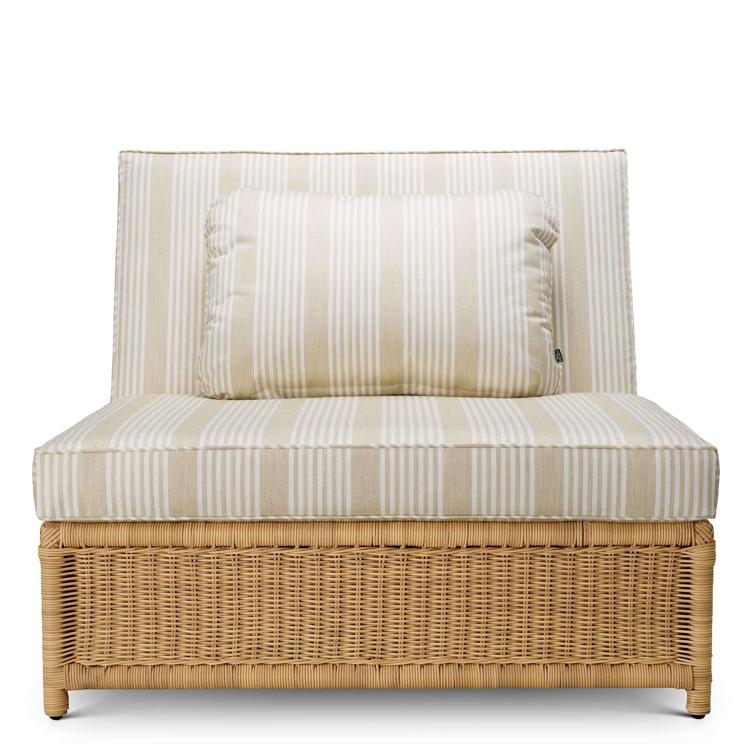 Eichholtz Outdoor Sessel Hampton – Saville Beige | Kunstrattan Outdoor Sofa Eichholtz