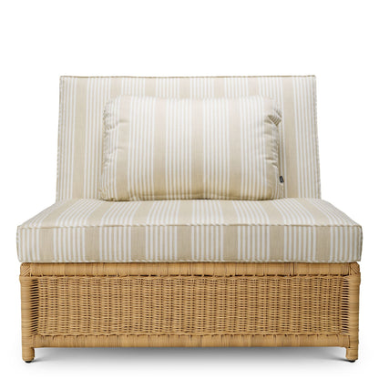 Eichholtz Outdoor Sessel Hampton – Saville Beige | Kunstrattan Outdoor Sofa Eichholtz
