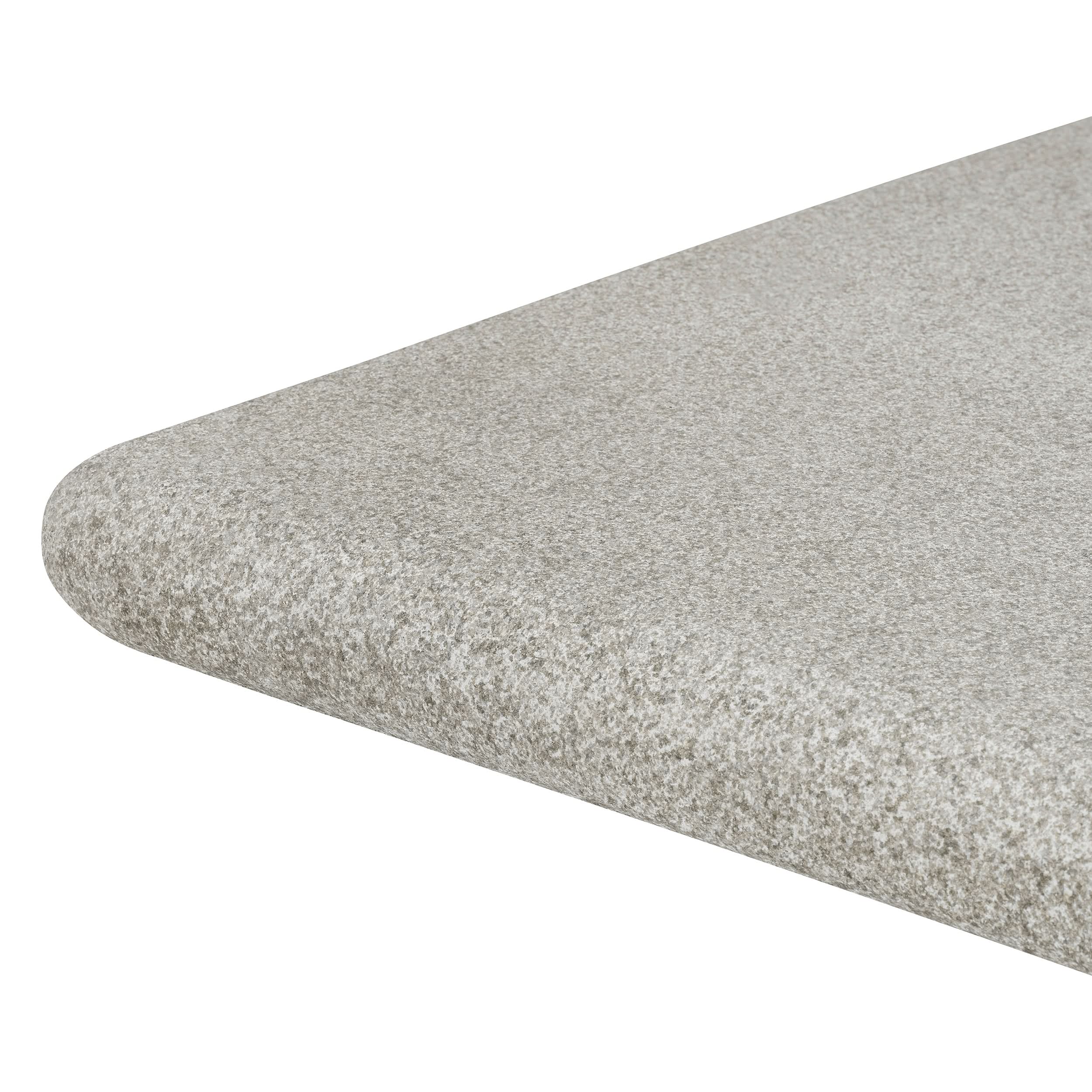 Eichholtz Outdoor Esstisch Cloverdale – Graue Steinstruktur Outdoor Esstisch eckig Eichholtz
