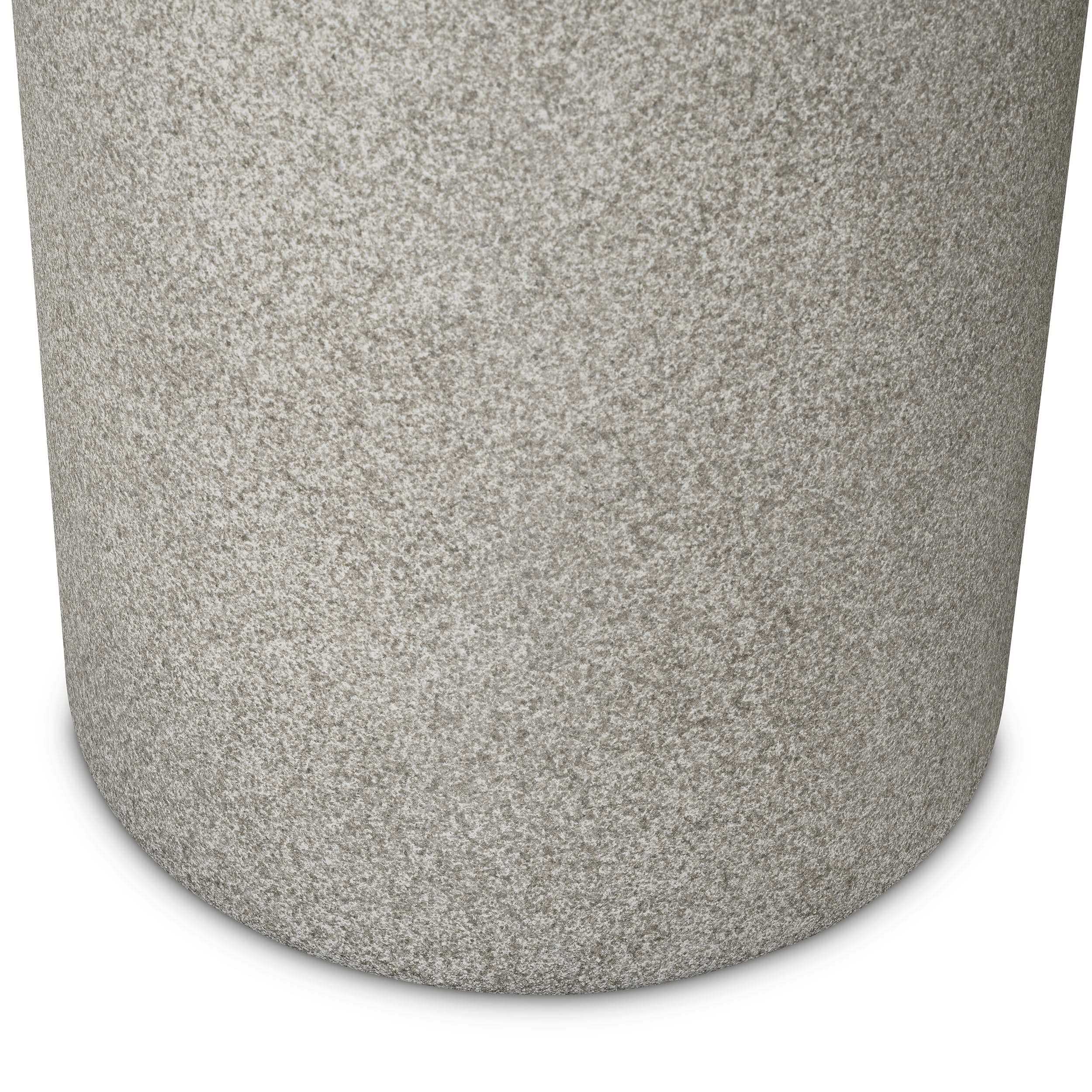 Eichholtz Outdoor Esstisch Cloverdale – Graue Steinstruktur Outdoor Esstisch eckig Eichholtz