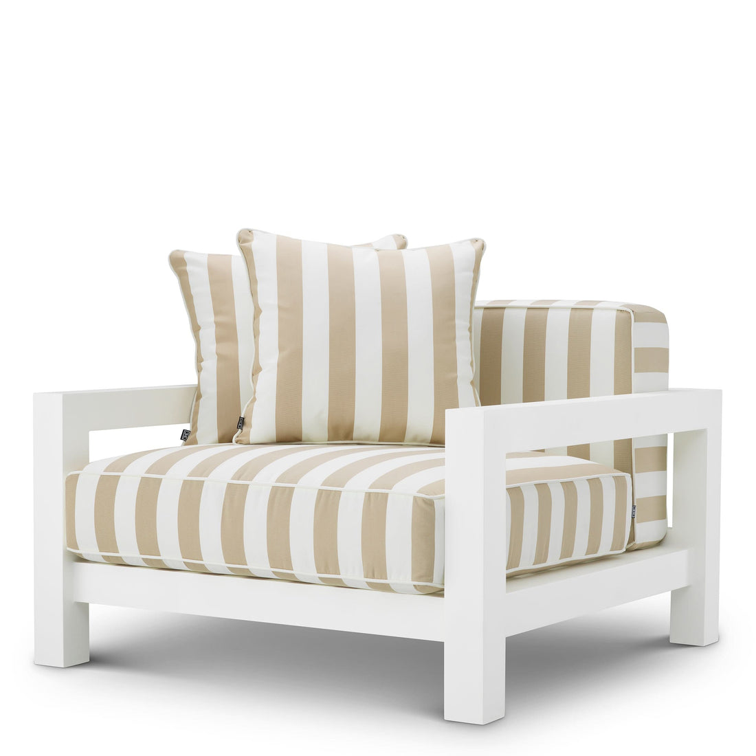 Eichholtz Outdoor Sessel Cap-Antibes – Florent Beige Outdoor Sessel Eichholtz