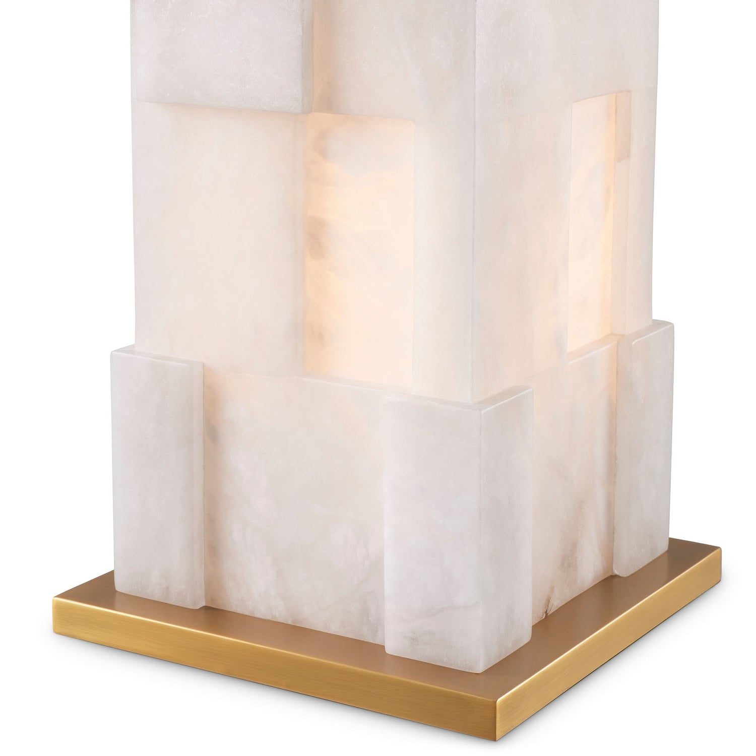 Eichholtz Tischleuchte Fabiano I Alabaster Tischlampe Eichholtz