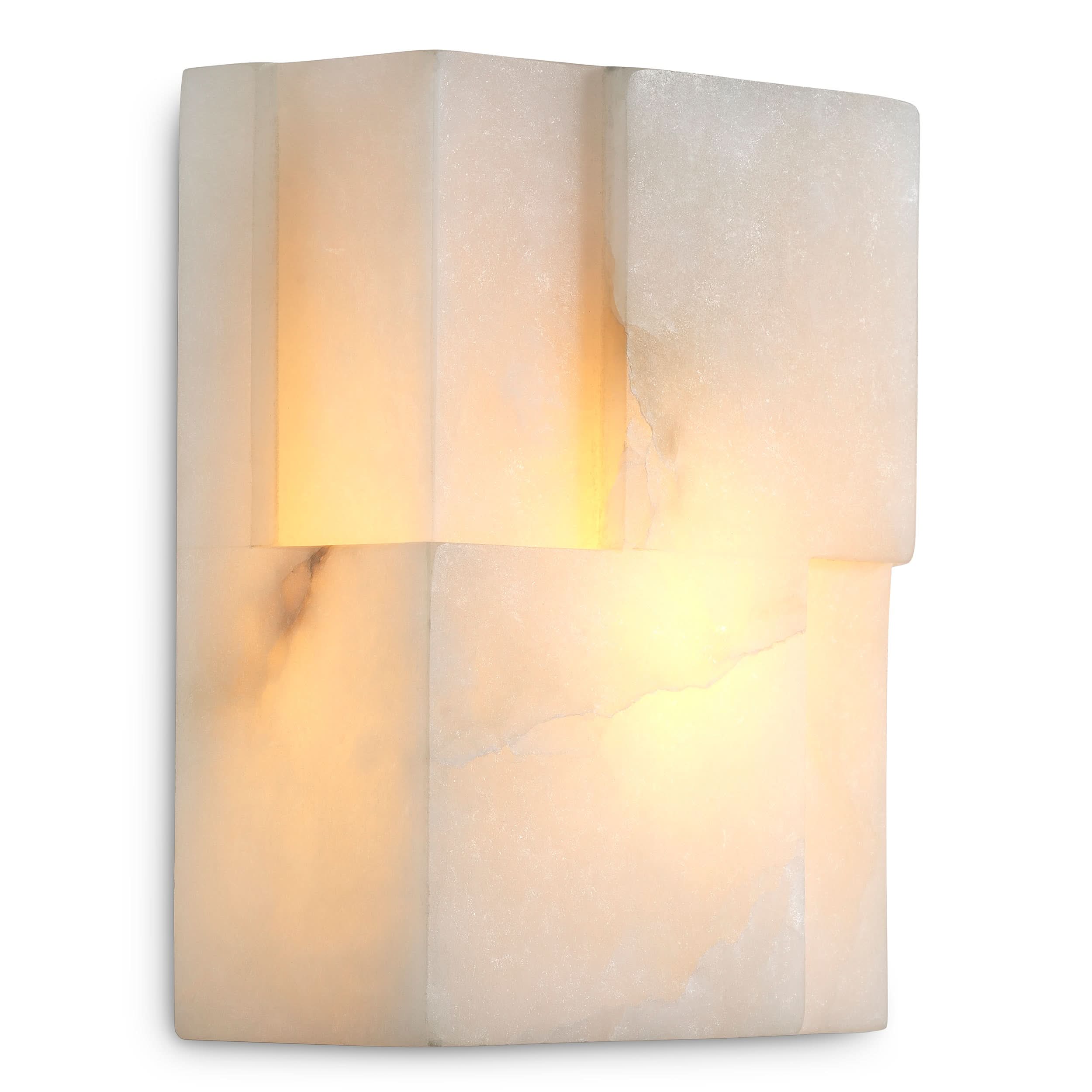 Eichholtz Wandleuchte Fabiano I Alabaster Wandlampe Eichholtz