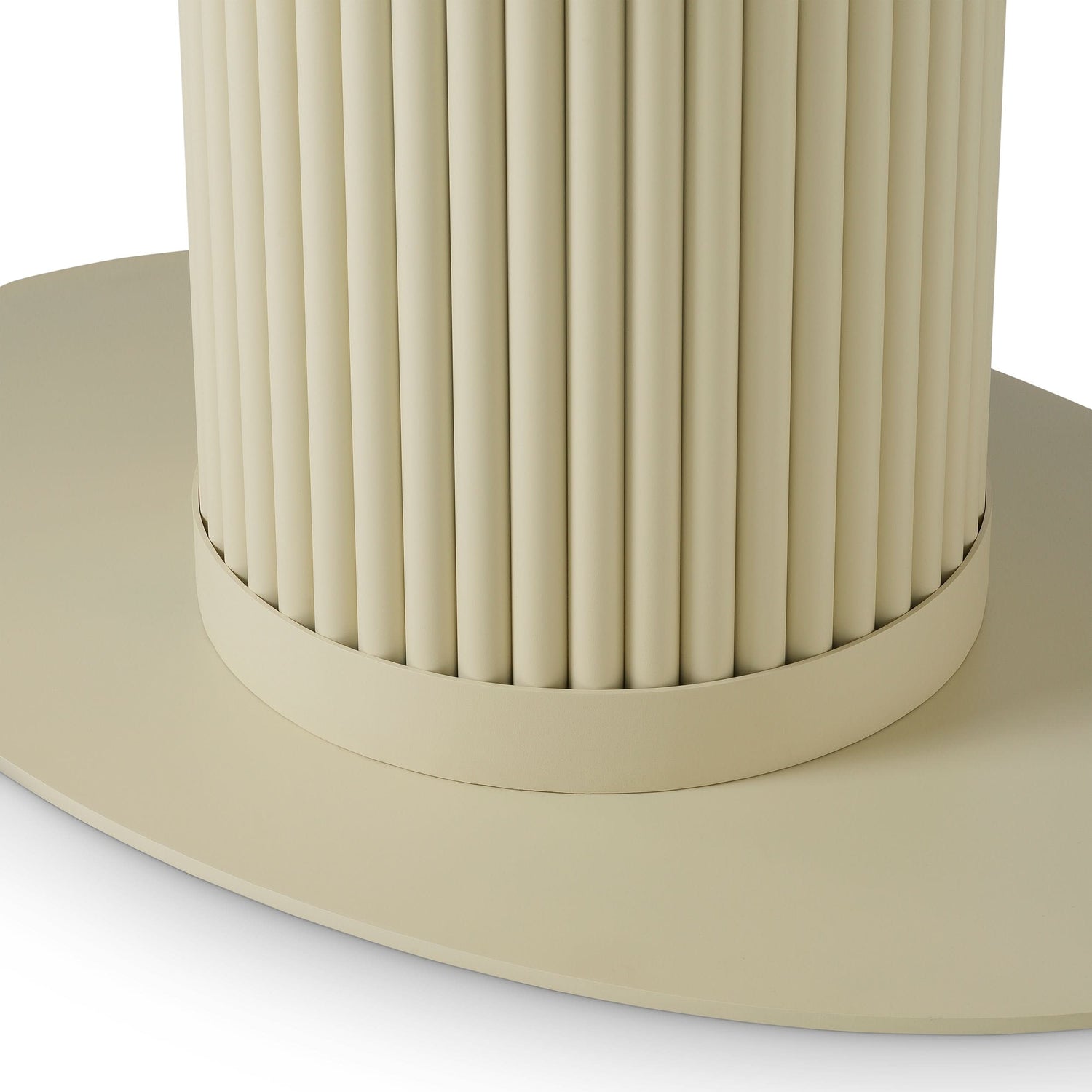 Eichholtz Esstisch Volterra Oval – Sand Finish | Cream Ceramic Top Esstisch oval Eichholtz