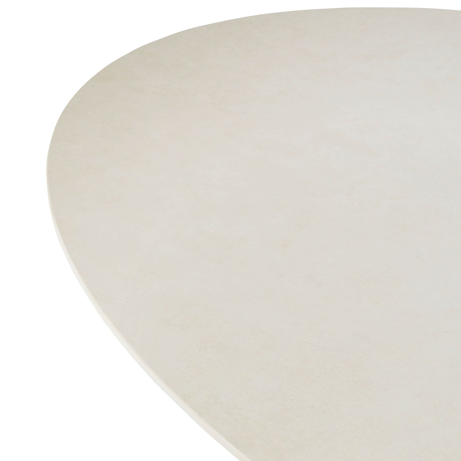 Eichholtz Esstisch Volterra Oval – Sand Finish | Cream Ceramic Top Esstisch oval Eichholtz