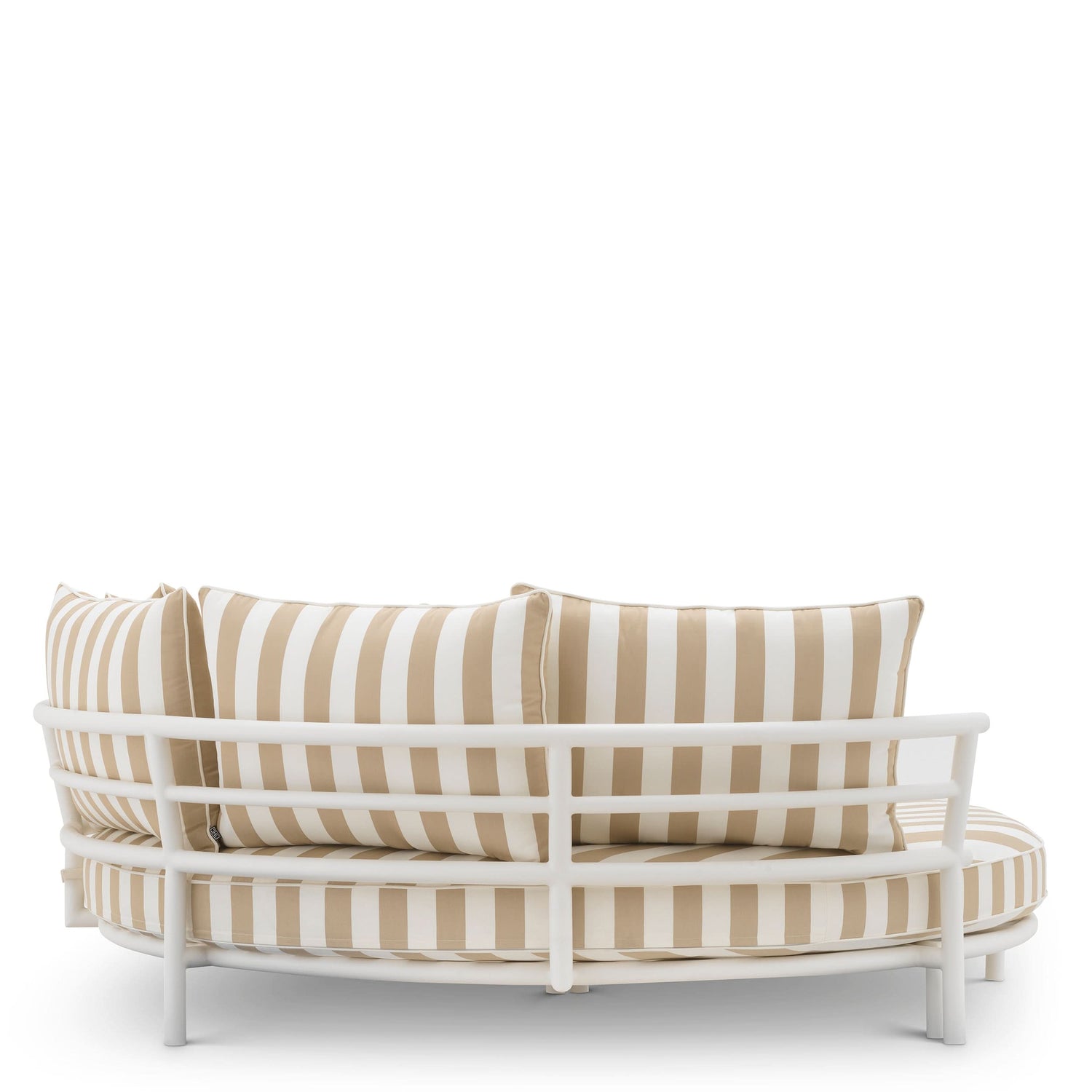 Eichholtz Outdoor Bed Laguno – Matte White | Florent Beige Outdoor Daybed Eichholtz