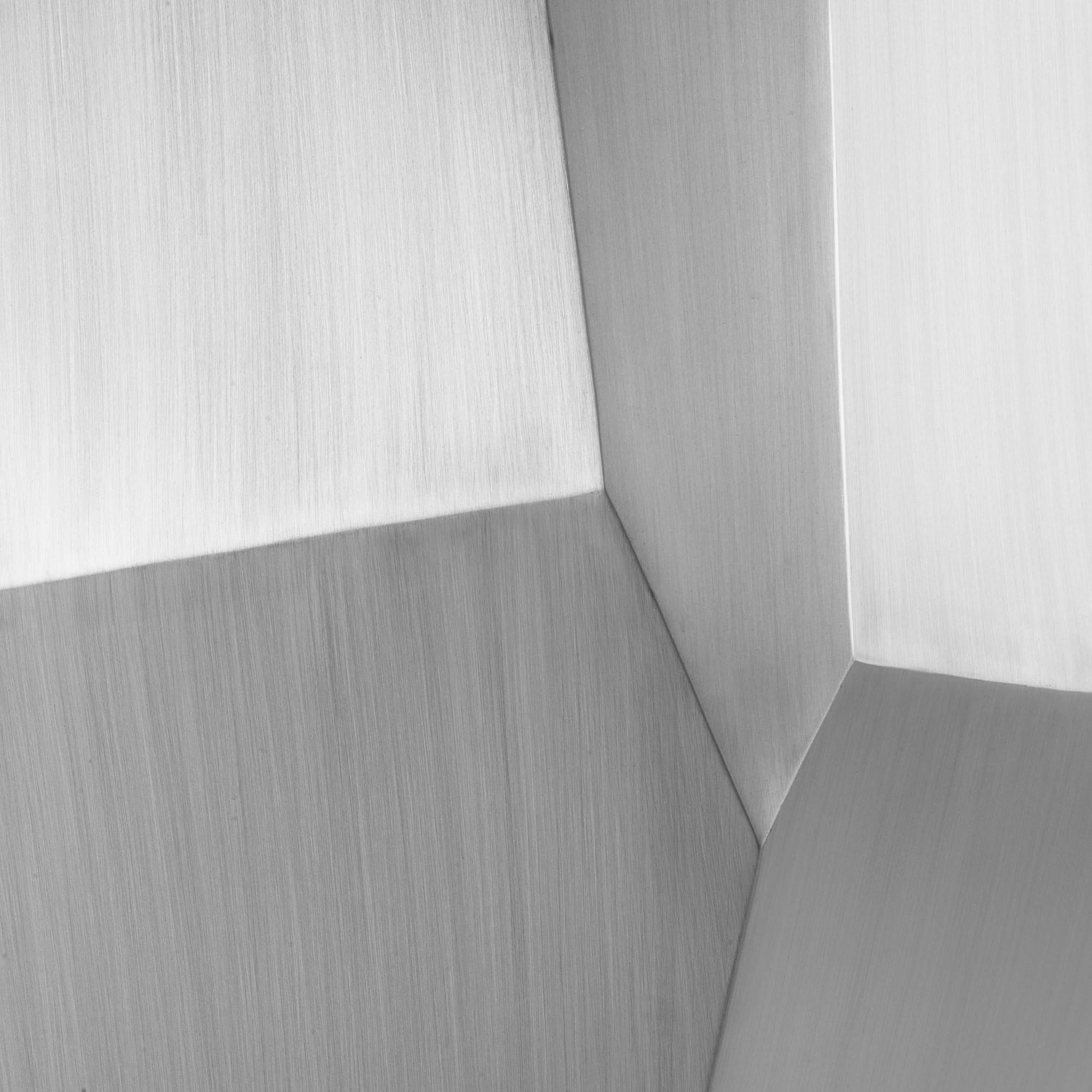 Eichholtz Beistelltisch Ramiro – Gebürsteter Stahl | Freiform Beistelltisch eckig Eichholtz
