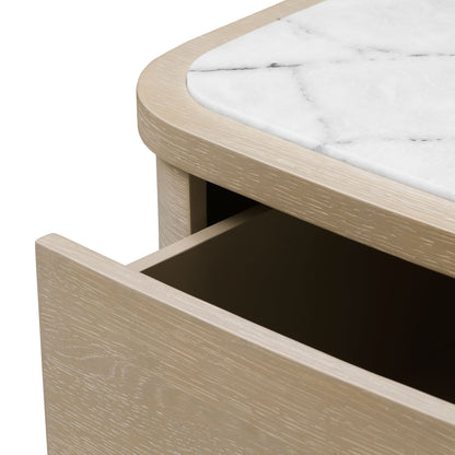 Eichholtz Nachttisch Cabana Washed Oak Furnier Nachttisch Eichholtz