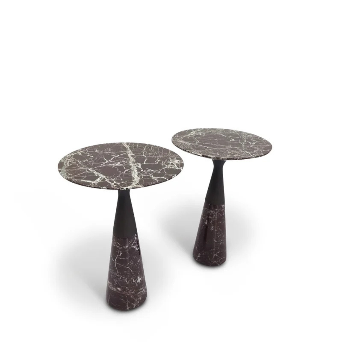 The Grand Collection MIZU Beistelltisch – Naturstein Beistelltisch rund The Grand Collection