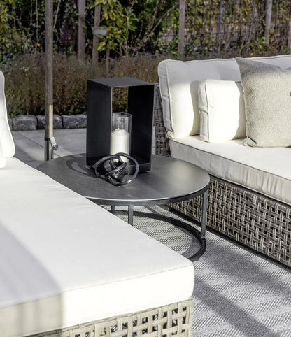 Artwood Outdoor Couchtisch ROMANO graphit Outdoor Couchtisch rund Artwood