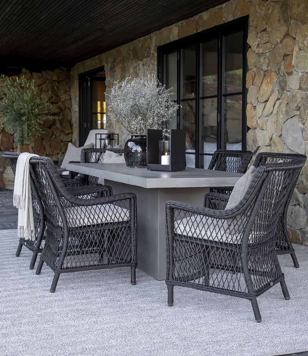 Artwood Outdoor Stuhl MARBELLA schwarz Outdoor Stuhl Artwood