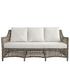 Artwood Outdoor Sofa MALAGA grau Outdoor Sofa 3-Sitzer Artwood