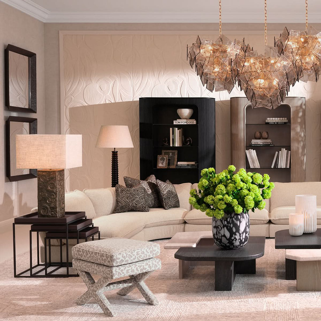 Eichholtz Modulares Sofa Cresson – Innenecke Sofa-Element Eichholtz