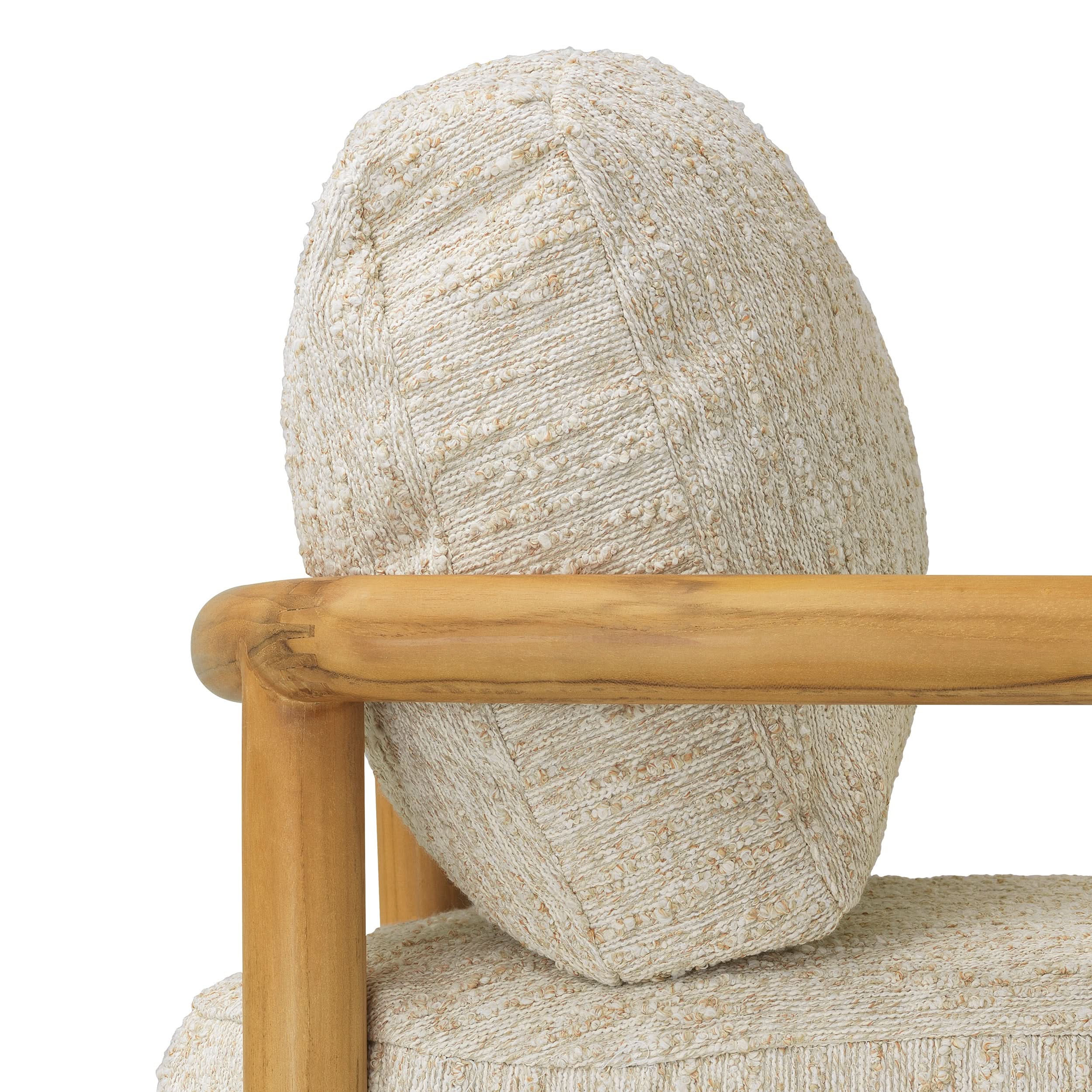 Eichholtz Outdoor Sessel Ombria – Natural Teak | Arden Natural Outdoor Sessel Eichholtz