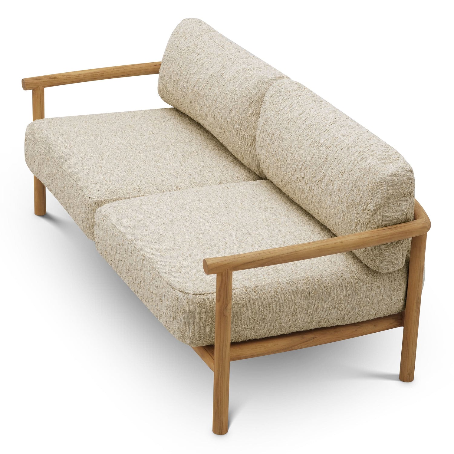 Eichholtz Outdoor Sofa Ombria – Natural Teak | Arden Natural Outdoor Sofa Eichholtz