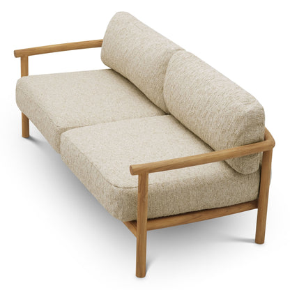 Eichholtz Outdoor Sofa Ombria – Natural Teak | Arden Natural Outdoor Sofa Eichholtz