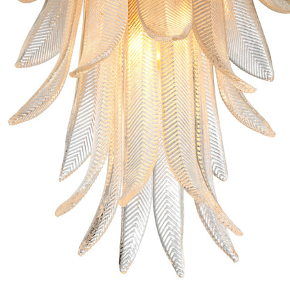 Eichholtz Kronleuchter Erika S – Antique Brass | Clear Glass Kronleuchter Eichholtz