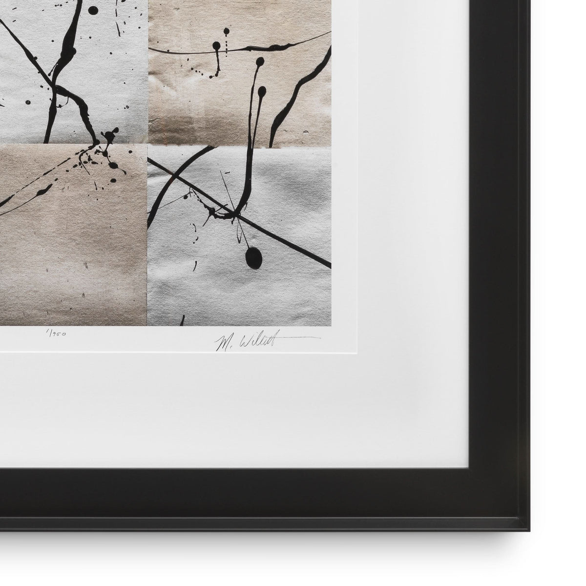 Eichholtz Ink Casting by Michael Willett – Wandbilder im 2er-Set Kunstdruck Eichholtz