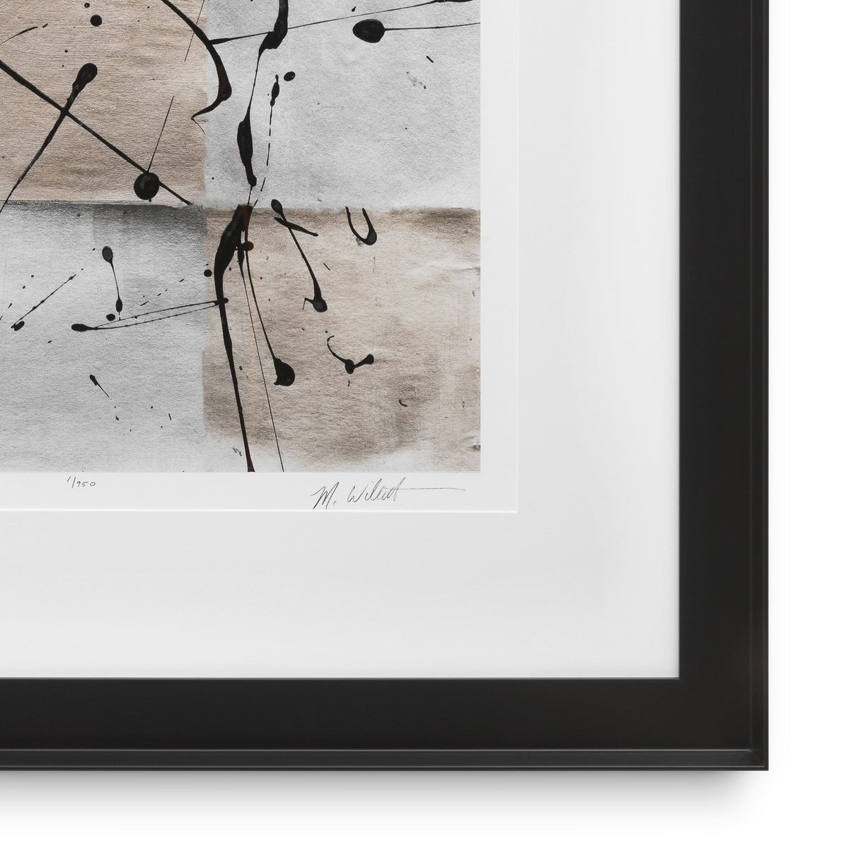 Eichholtz Ink Casting by Michael Willett – Wandbilder im 2er-Set Kunstdruck Eichholtz