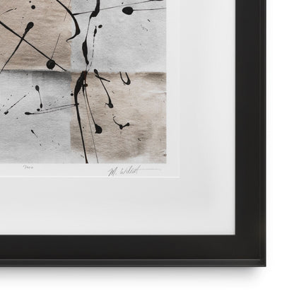 Eichholtz Ink Casting by Michael Willett – Wandbilder im 2er-Set Kunstdruck Eichholtz