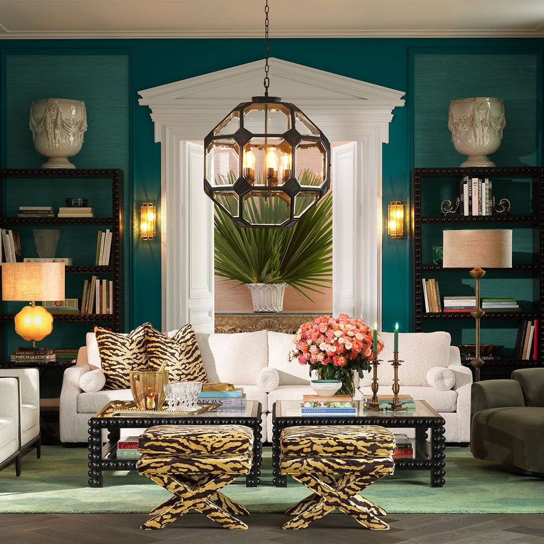 Eichholtz Sofa Bellavoir – Camari Cream 4-Sitzer Sofa Eichholtz