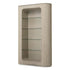 Eichholtz Schrank Bogota – Eichenfurnier Hell | Gerippte Front Offenes Regal Eichholtz