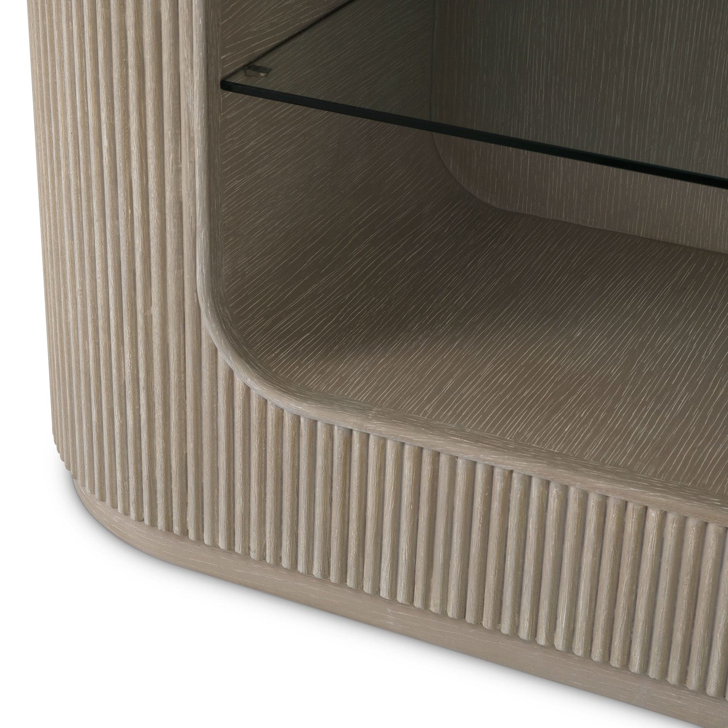Eichholtz Kommode Bogota – Eichenfurnier Hell | Gerippte Front Sideboard Eichholtz