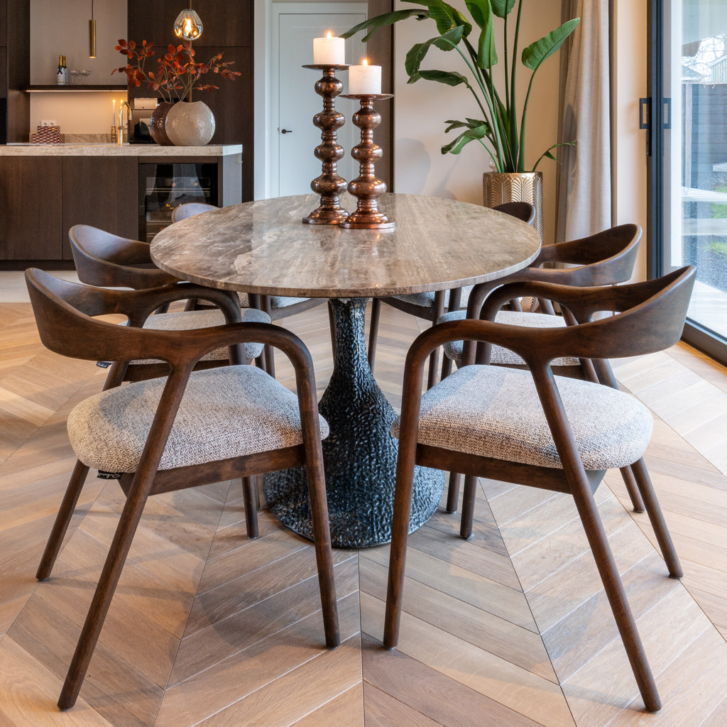Richmond Interiors – Esstisch Russo Brown Oval 235 Esstisch oval Richmond Interiors