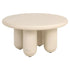 Richmond Interiors Couchtisch Calma – Ø80 cm (Beige) Couchtisch rund Richmond Interiors