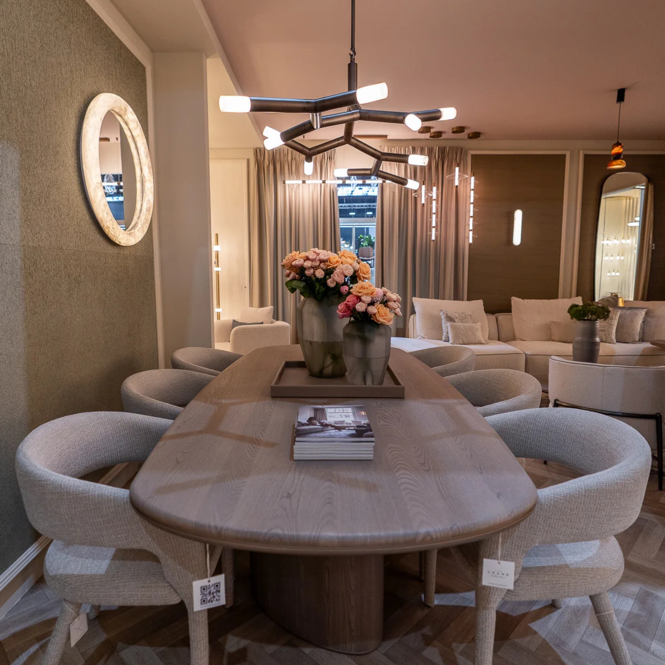 The Grand Collection GIULI Esstisch Esstisch oval The Grand Collection