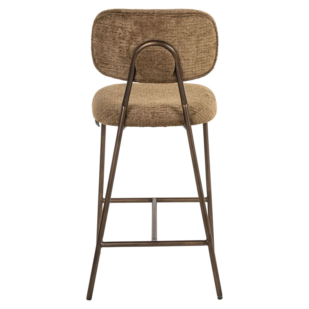 Richmond Interiors – Barhocker Xenia Brandy Fusion (2er-Set, feuerhemmend) 2er-Set Barstühle Richmond Interiors